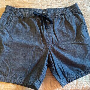 Goodfellow & Co Men's Blue Drawstring Shorts